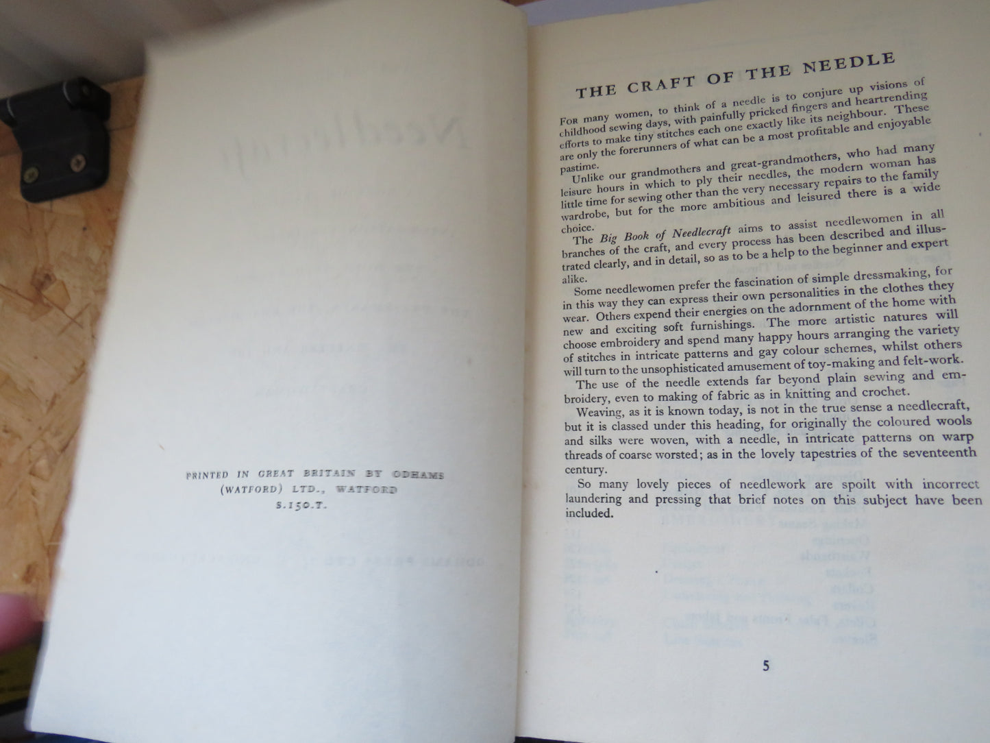 The Big Book of Needlecraft A Book of Practical Information and Interest For The Home Needlewoman The Dressmaker, The Embroideress The Knitter and The Craftswoman