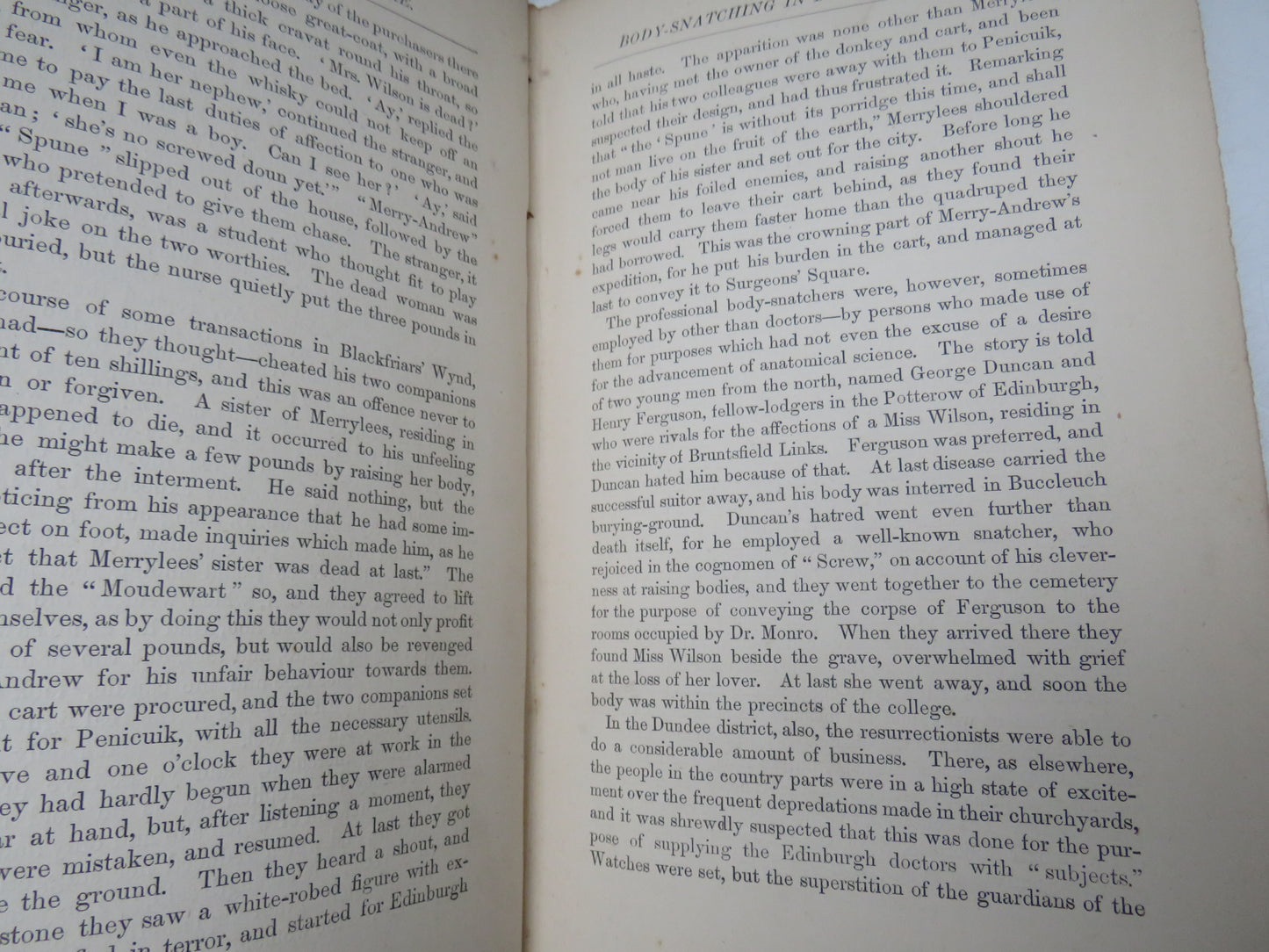 The History of Burke and Hare and of the Resurrection Times By George Mac Gregor 1884