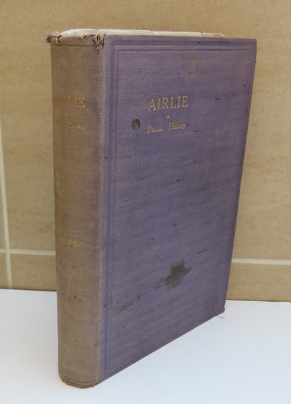 Airlie, A Parish History by The Rev. William Wilson, 1917 book image 2