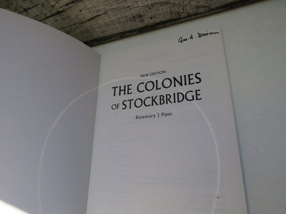 The Colonies of Stockbridge By Rosemary J Pipes 1998 book image 3