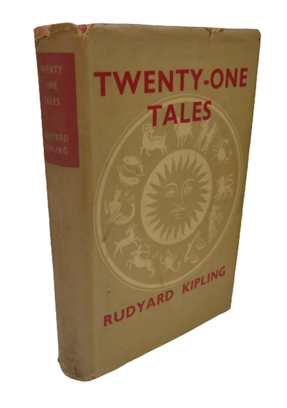 Twenty-One Tales by Rudyard Kipling, 1946 book front cover