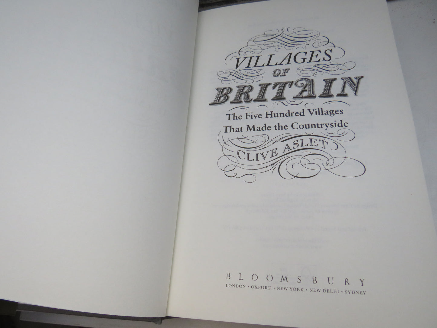 Villages of Britain The Five Hundred Villages That Made The Countryside By Clive Aslet 2010
