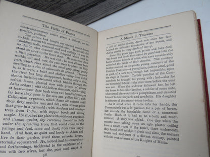 The Fields of France Little Essays In Descriptive Sociology By Madame Mary Duclaux 1904