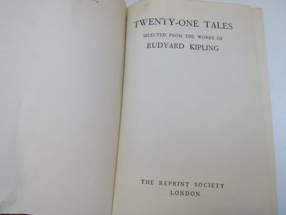 Twenty-One Tales by Rudyard Kipling, 1946 book image 6