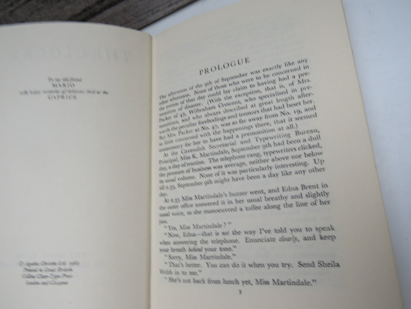 The Clocks By Agatha Christie 1963