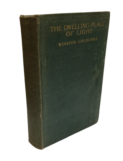 The Dwelling-Place of Light by Winston Churchill, 1917 book front cover