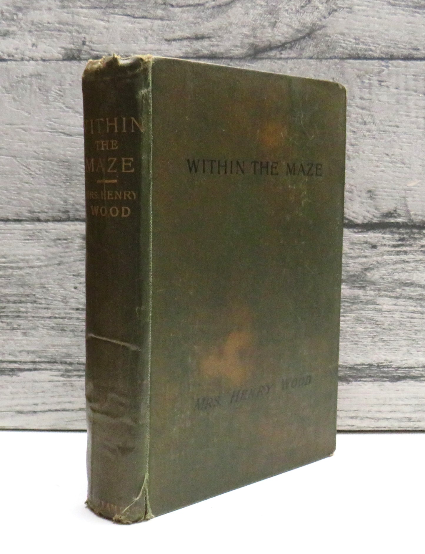 Within The Maze A Novel By Mrs Henry Wood 1906