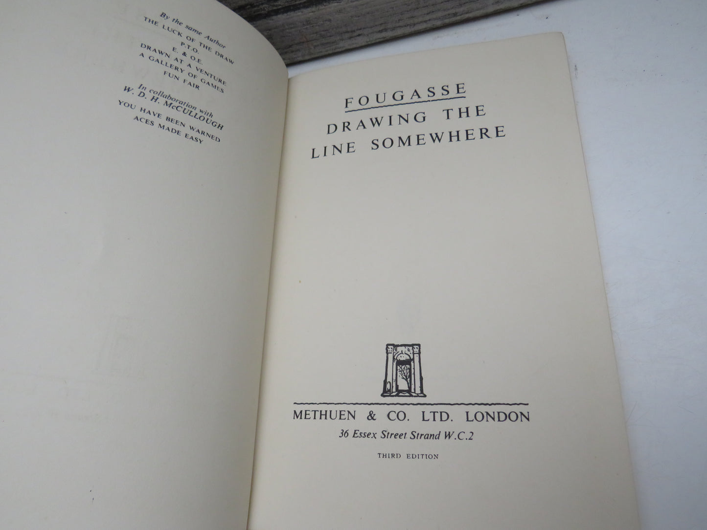 Drawings The Line Somewhere By Fougasse 1937