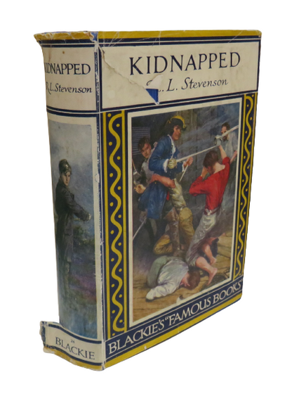 Kidnapped, Being Memoirs of Adventures of David Balfour in the year 1751 by Robert Louis Stevenson book front cover