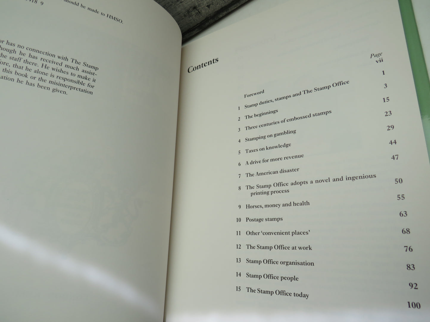 Creating A Good Impression Three Hundred Years of The Stamp Office and Stamp Duties By H. Dagnall 1994