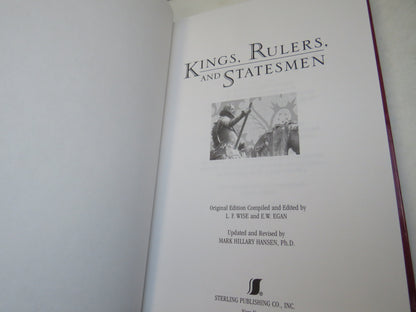 Kings, Rulers, and Statesmen 2005 book image 3