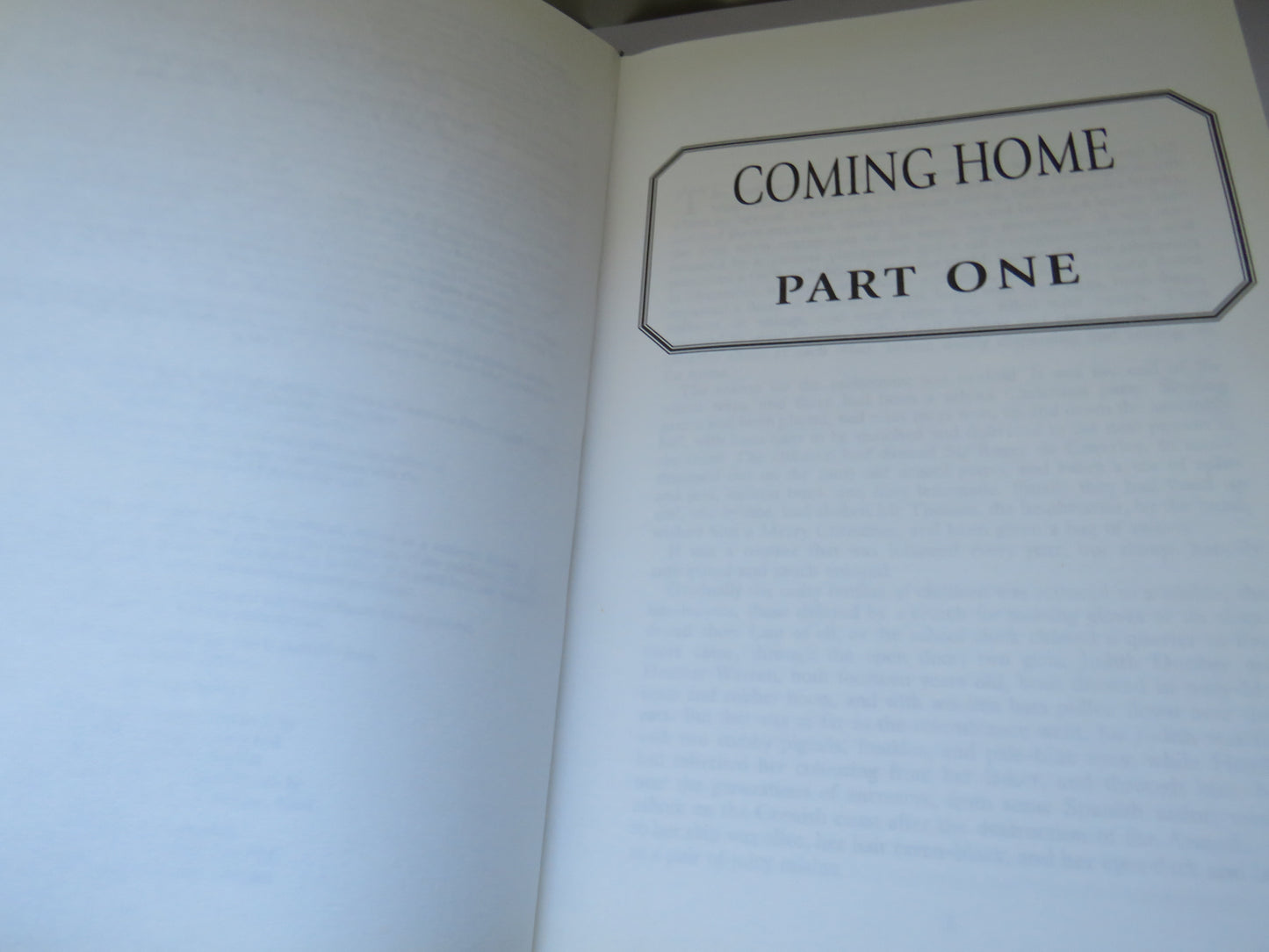 Coming Home By Rosamunde Pilcher 1988