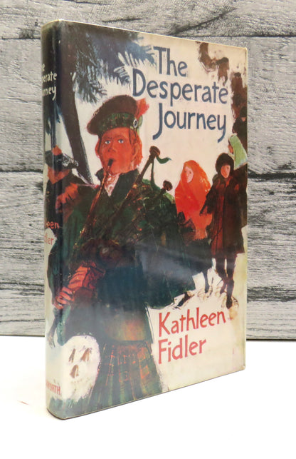 The Desperate Journey By Kathleen Fidler 1964 book front cover