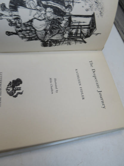 The Desperate Journey By Kathleen Fidler 1964 book image 3