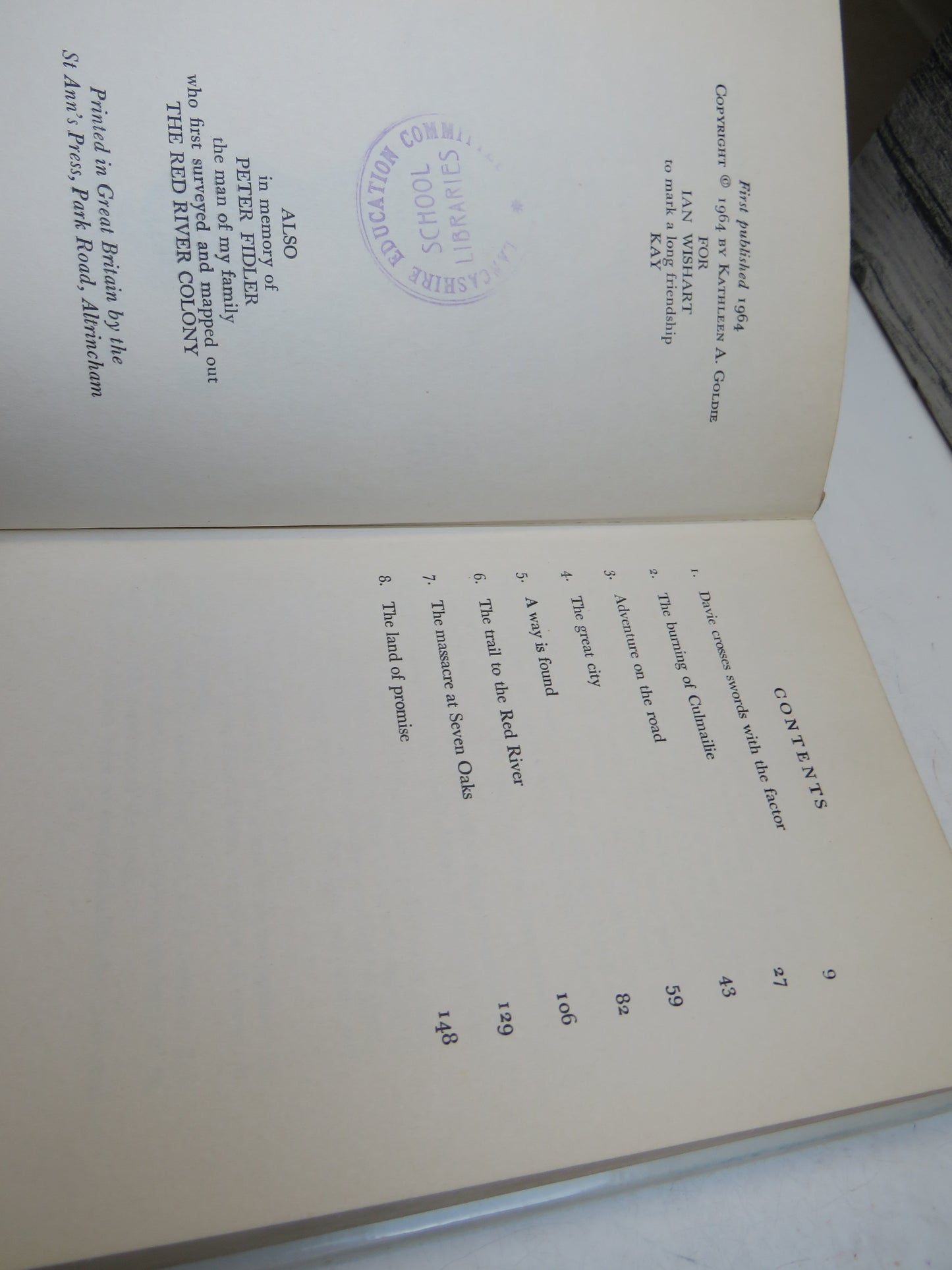 The Desperate Journey By Kathleen Fidler 1964