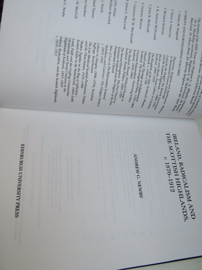 Ireland, Radicalism and The Scottish Highlands, c.1870 - 1912 By Andrew G. Newby 2007 book image 4