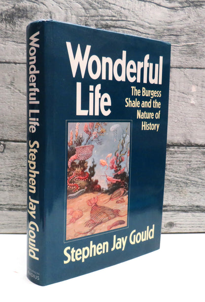 Wonderful Life The Burgess Shale and The Nature of History By Stephen Jay Gould 1990 book front cover