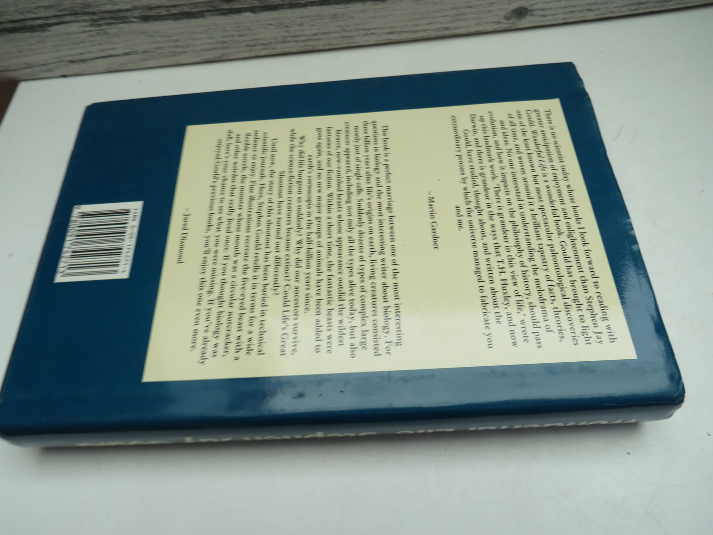 Wonderful Life The Burgess Shale and The Nature of History By Stephen Jay Gould 1990