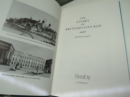 The Story of British Coinage By Peter Seaby 1990 book image 4