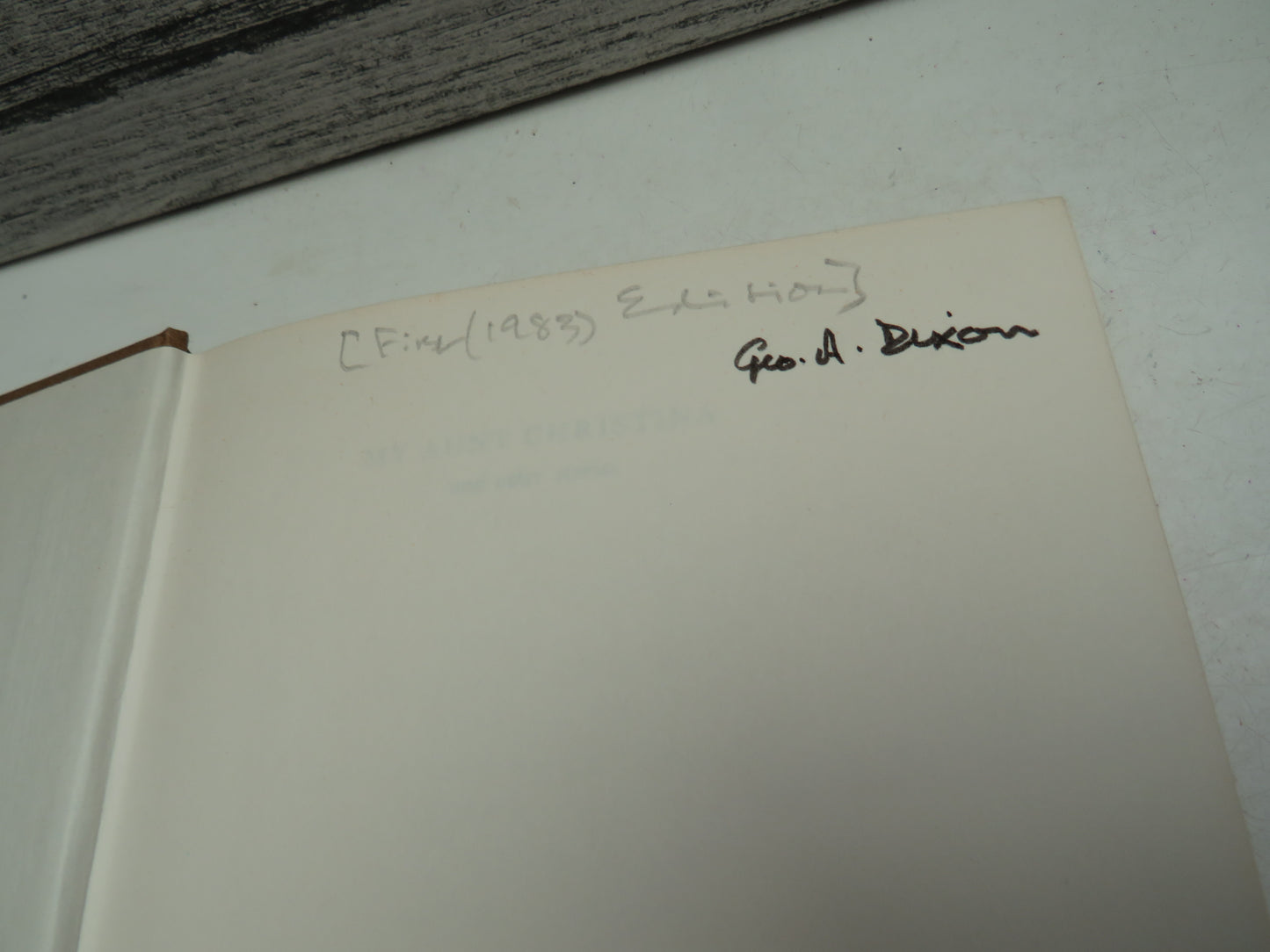 My Aunt Christina and Other Stories By J.I.M. Stewart 1983