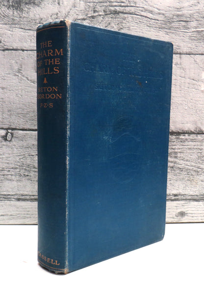 The Charm of the Hills By Seton Gordon 1931 book front cover