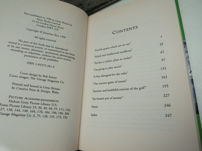 Start of Play The Curious Origins Of Our Favourite Sports By Jonathan Rice 1998 book image 5