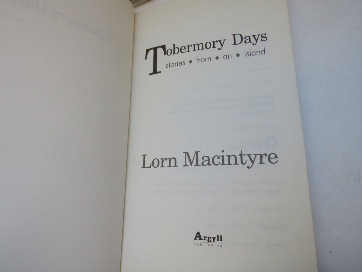 Tobermory Days Stories From An Island By Lorn Macintyre 2003