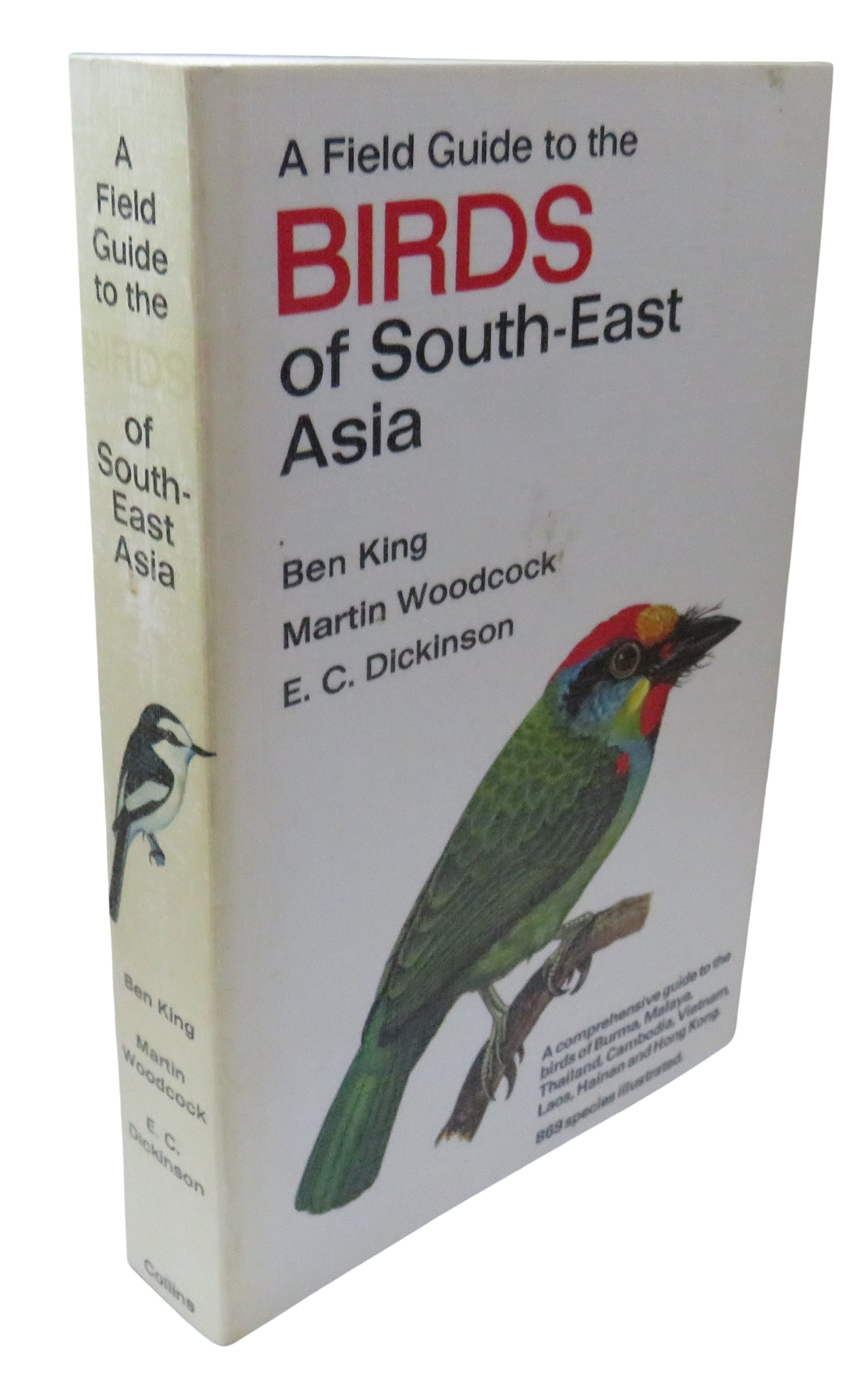 Front cover of 'a field guide to the birds of south east asia by ben king martin woodcock e c dickinson 1984'