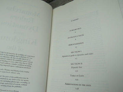 Monarchs Rulers Dynasties and Kingdoms of The World By R. F. Tapsell 1984 book image 5
