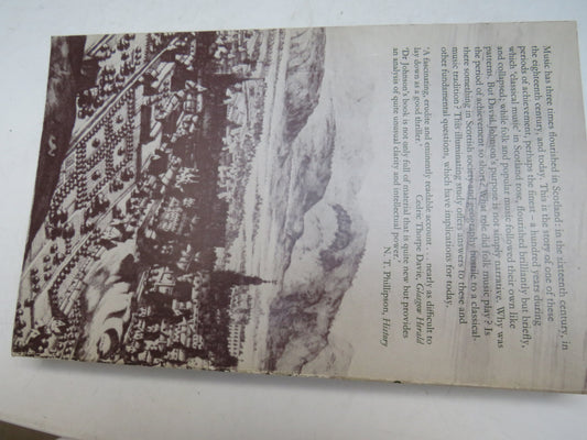 Music and Society In Lowland Scotland In The Eighteenth Century By David Johnson 1972