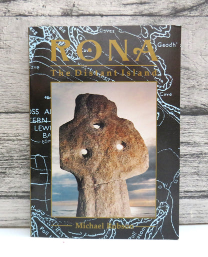 Rona The Distant Island By Michael Robson 1991 book front cover