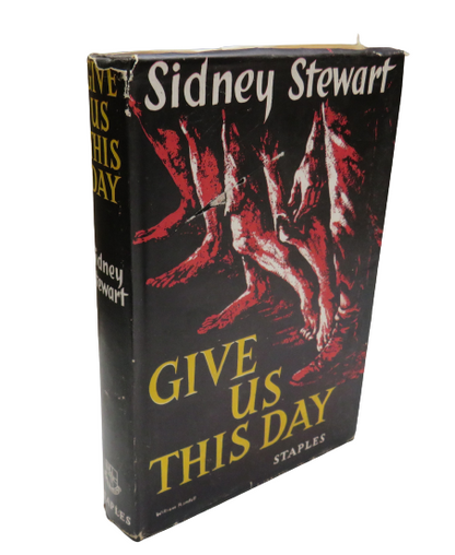 Give Us This Day By Sidney Stewart 1956 book front cover