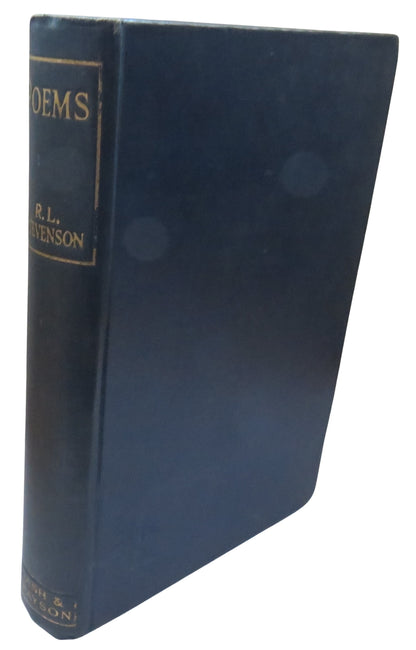 Poems A Child's Garden of Verses Underwoods, Ballads Song of Travel By Robert Louis Stevenson, Vinta book front cover
