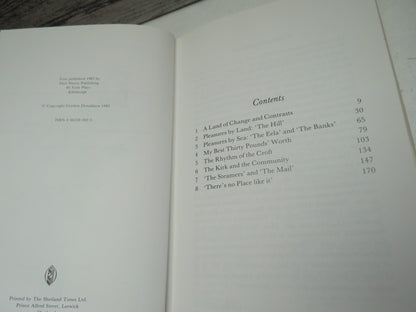 Isles of Home Sixty Years of Shetland By Gordon Donaldson 1983 book image 5