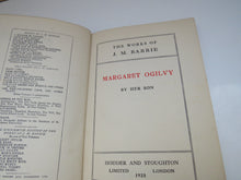 Load image into Gallery viewer, The Works of J. M. Barrie, Margaret Ogilvy by her Son, 1923
