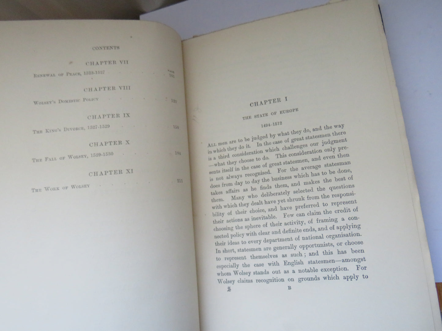 Antique Book of 'cardinal wolsey by mandell creighton 1902'