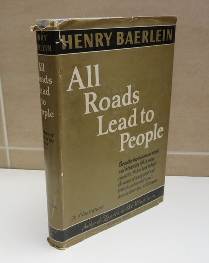 All Roads Lead to People by Henry Baerlein, 1952 book image 2