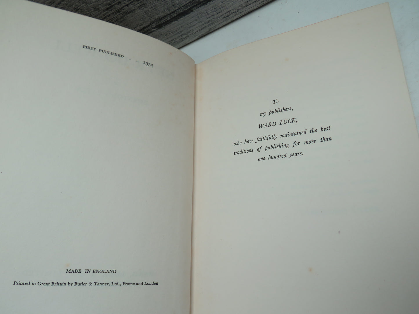 Ne'er-Do-Well By Dornford Yates 1954 1st Edition