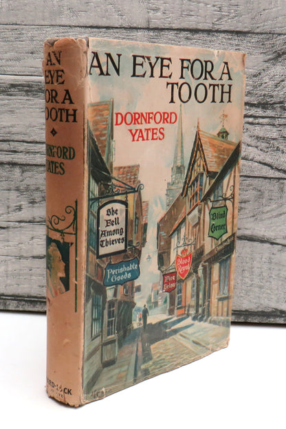 An Eye For A Tooth By Dornford Yates 1943 book front cover