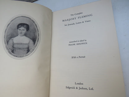 The Complete Fleming Her Journals, Letters & Verses Transcribed & Edited By Frank Sidgwick 1934 book image 4