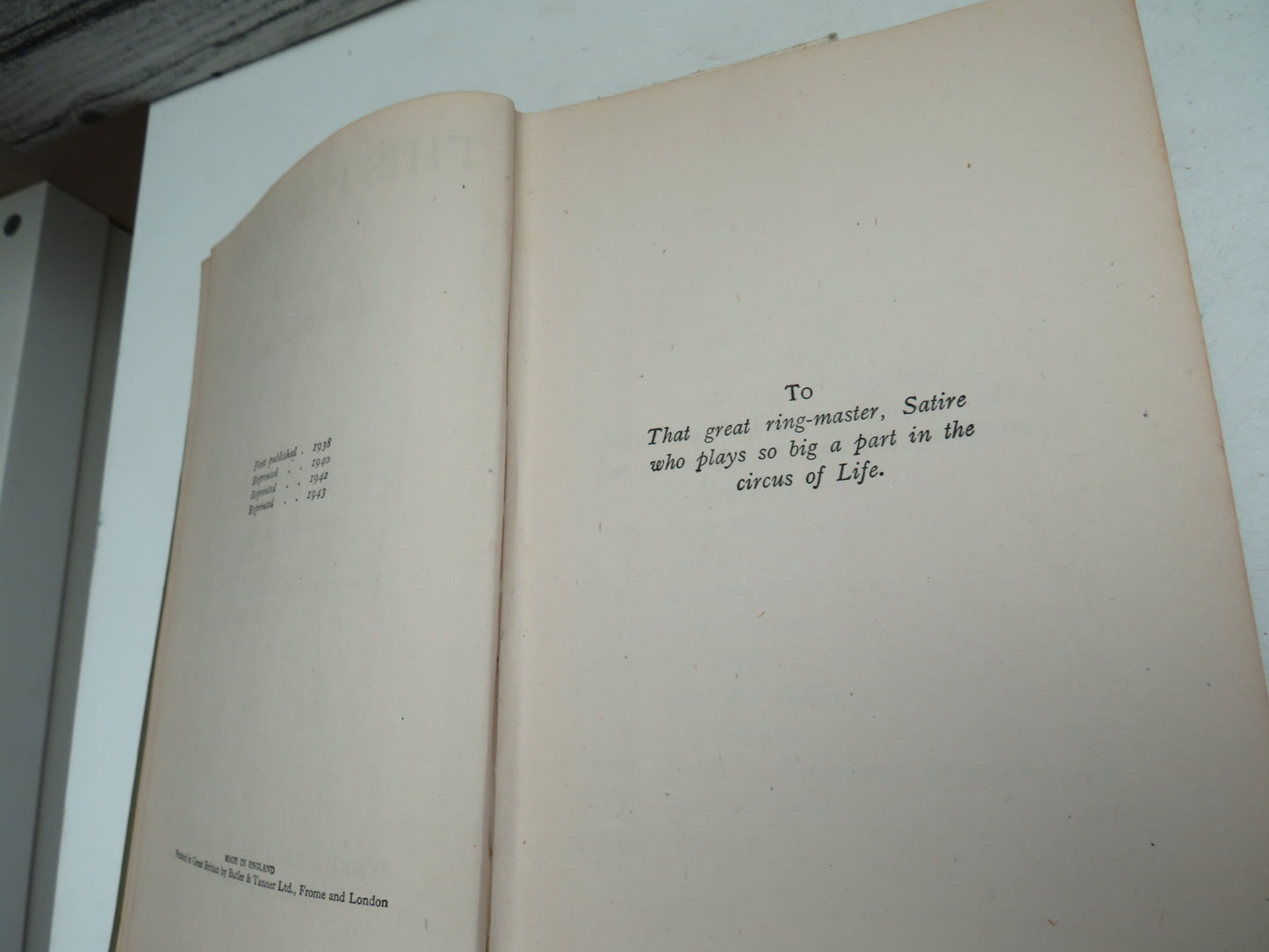 This Publican By Dornford Yates 1943