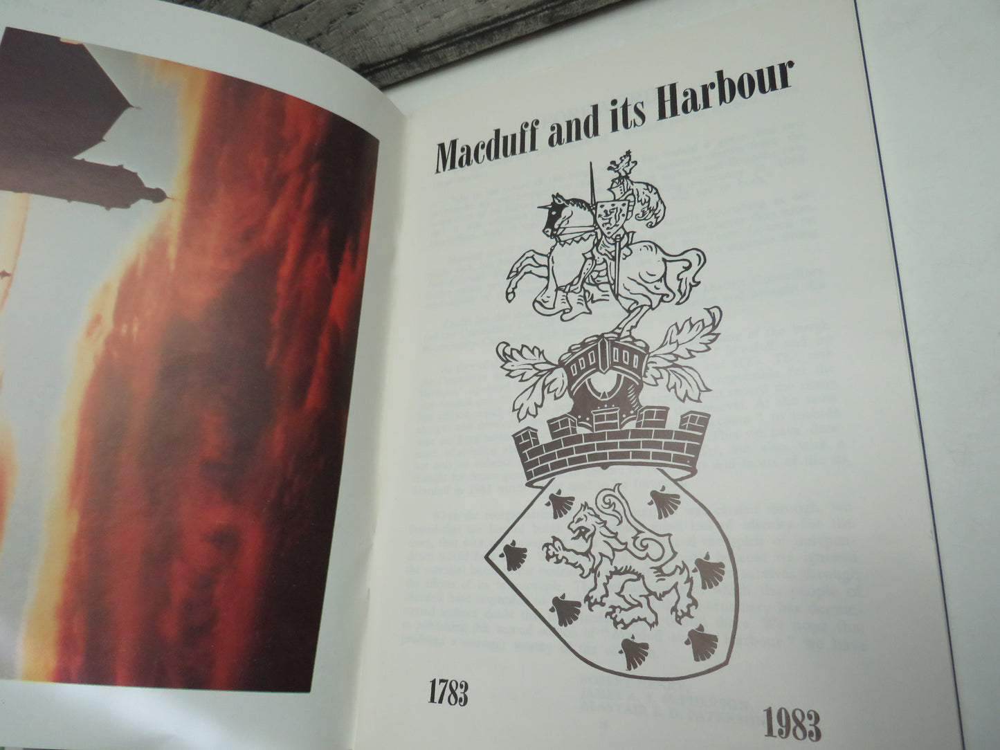 Macduff and Its Harbour 1783-1983