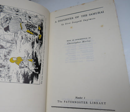 A Daughter of the Samurai by Etsu Inagaki Sugimoto, 1940 book image 3