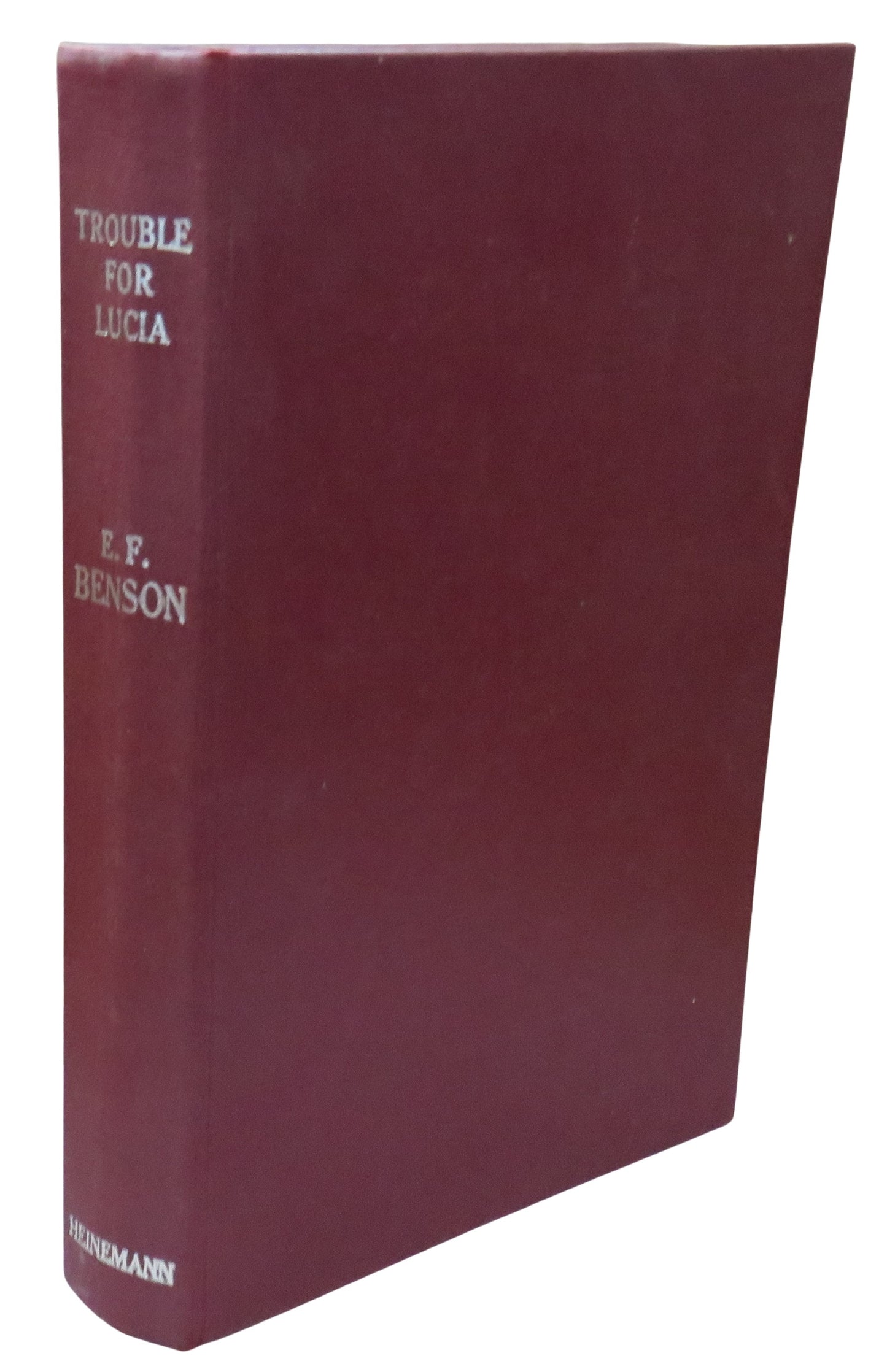 Front cover of 'trouble for lucia by e f benson 1968'