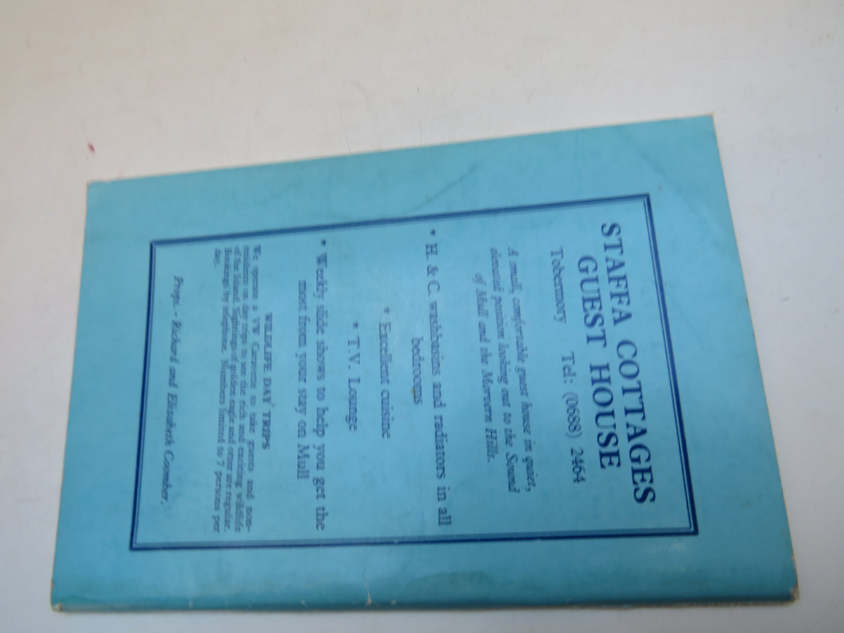 The Isle of Mull A Short Guide To The Island By Norah Turner and Audrey Finlay