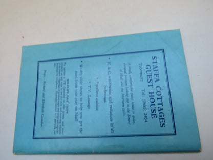 The Isle of Mull A Short Guide To The Island By Norah Turner and Audrey Finlay