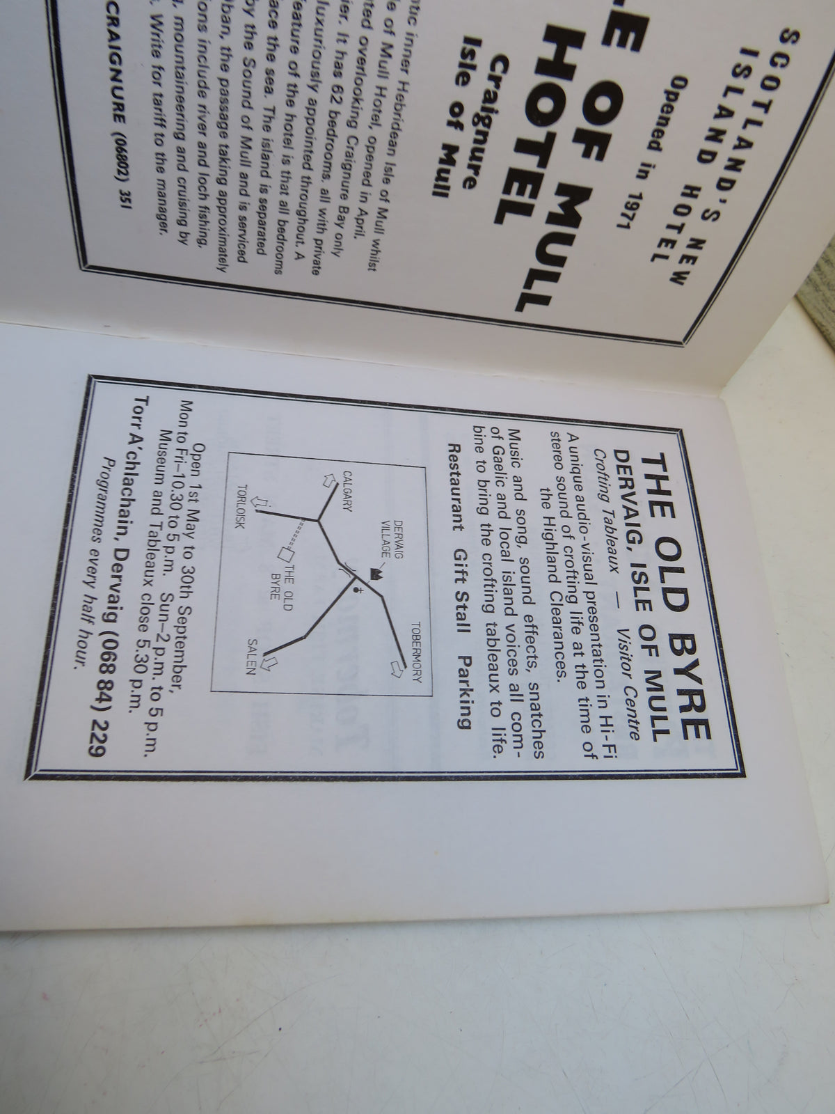 The Isle of Mull A Short Guide To The Island By Norah Turner and Audrey Finlay