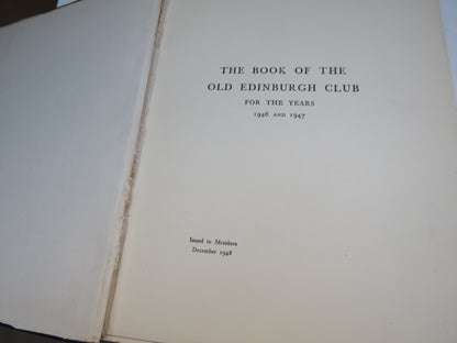 The Book of the Old Edinburgh Club Twenty-Sixth Volume 1948 book image 3