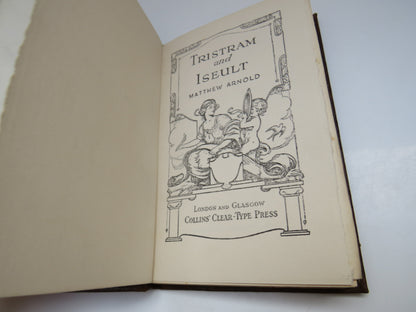 Tristram and Iseult by Matthew Arnold book image 3