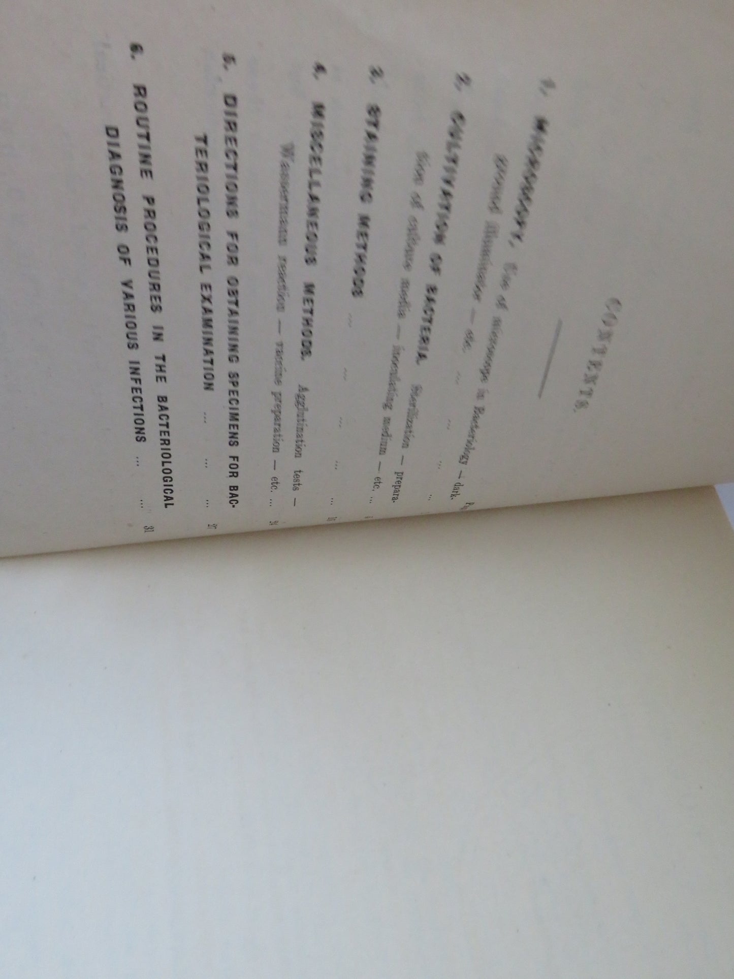 Vintage Book of 'bacteriological methods notes on bacteriological laboratory work'